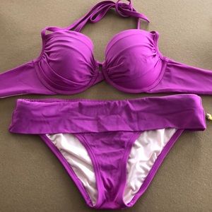 Victoria Secret purple swimsuit